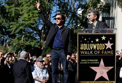 نجمة على رصيف هوليوود للنجم البريطاني بول مكارتني 